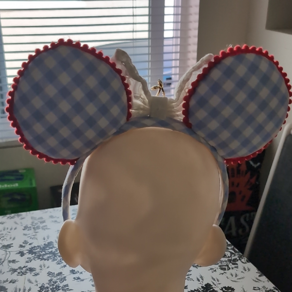 Baublebar Cherry Gingham Mouse Ears - Picture 2 of 6